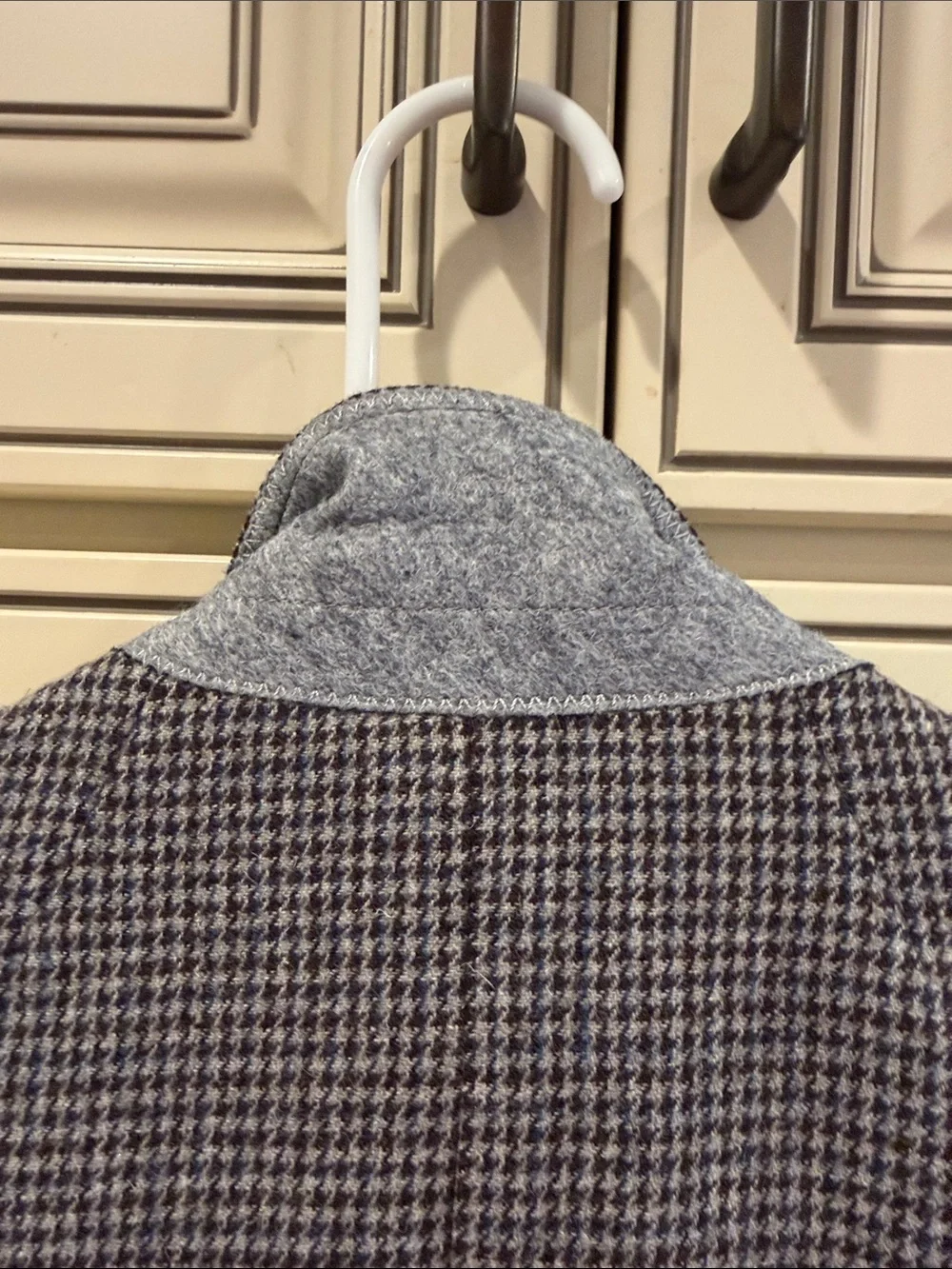 J. Crew brown and gray Houndstooth Blazer